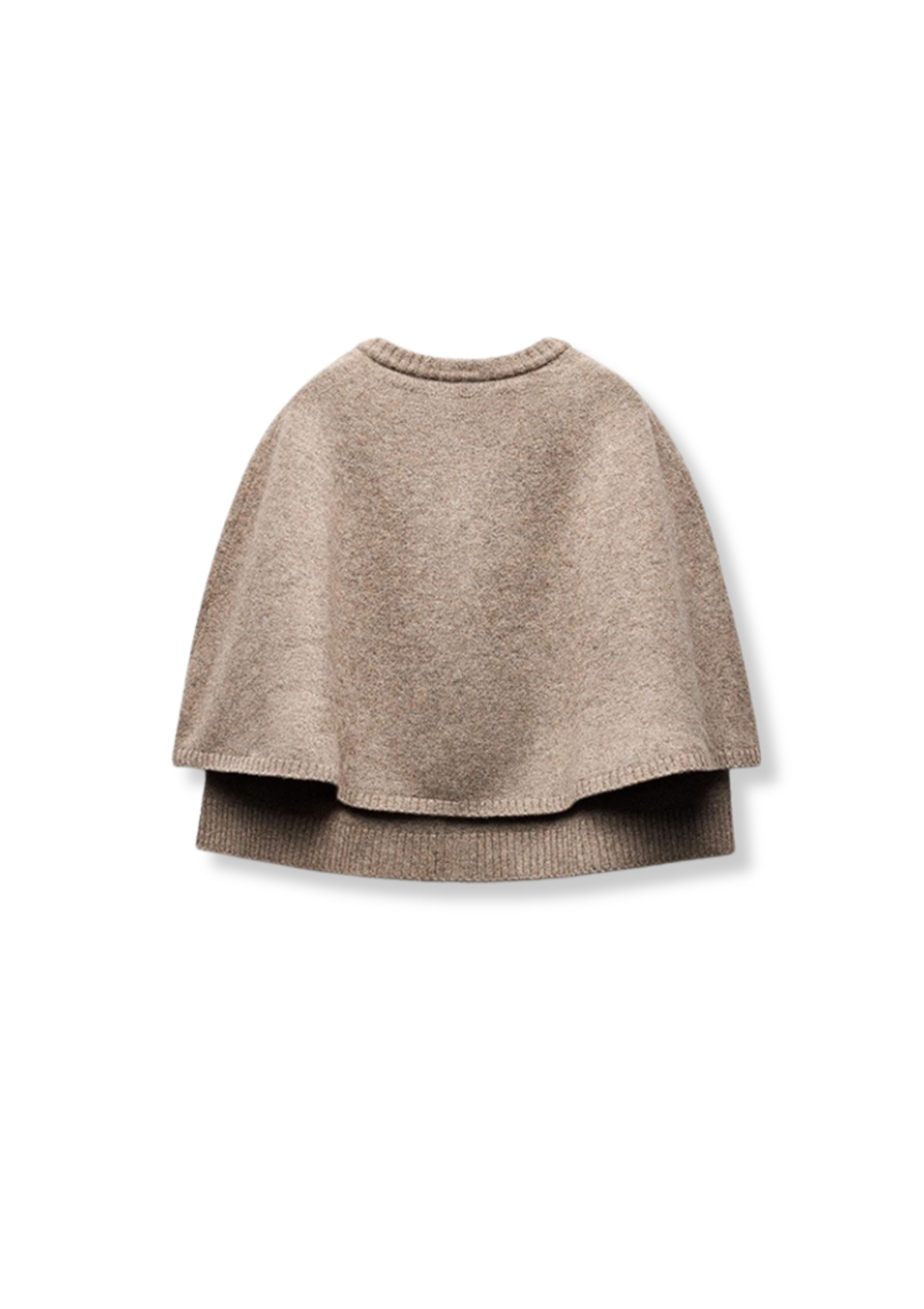 STRICKJACKE MIT CAPE