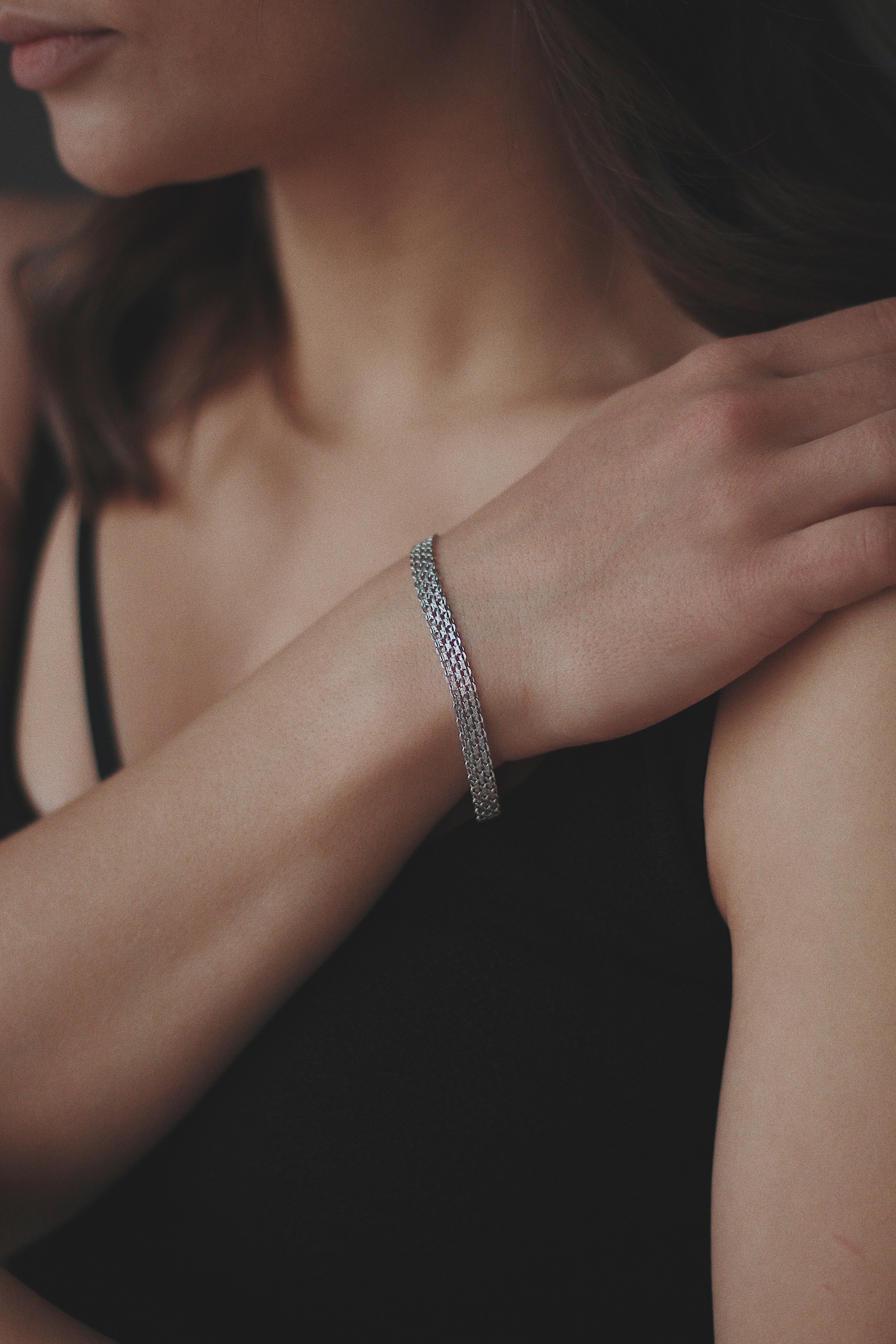 Weißes Helen Armband