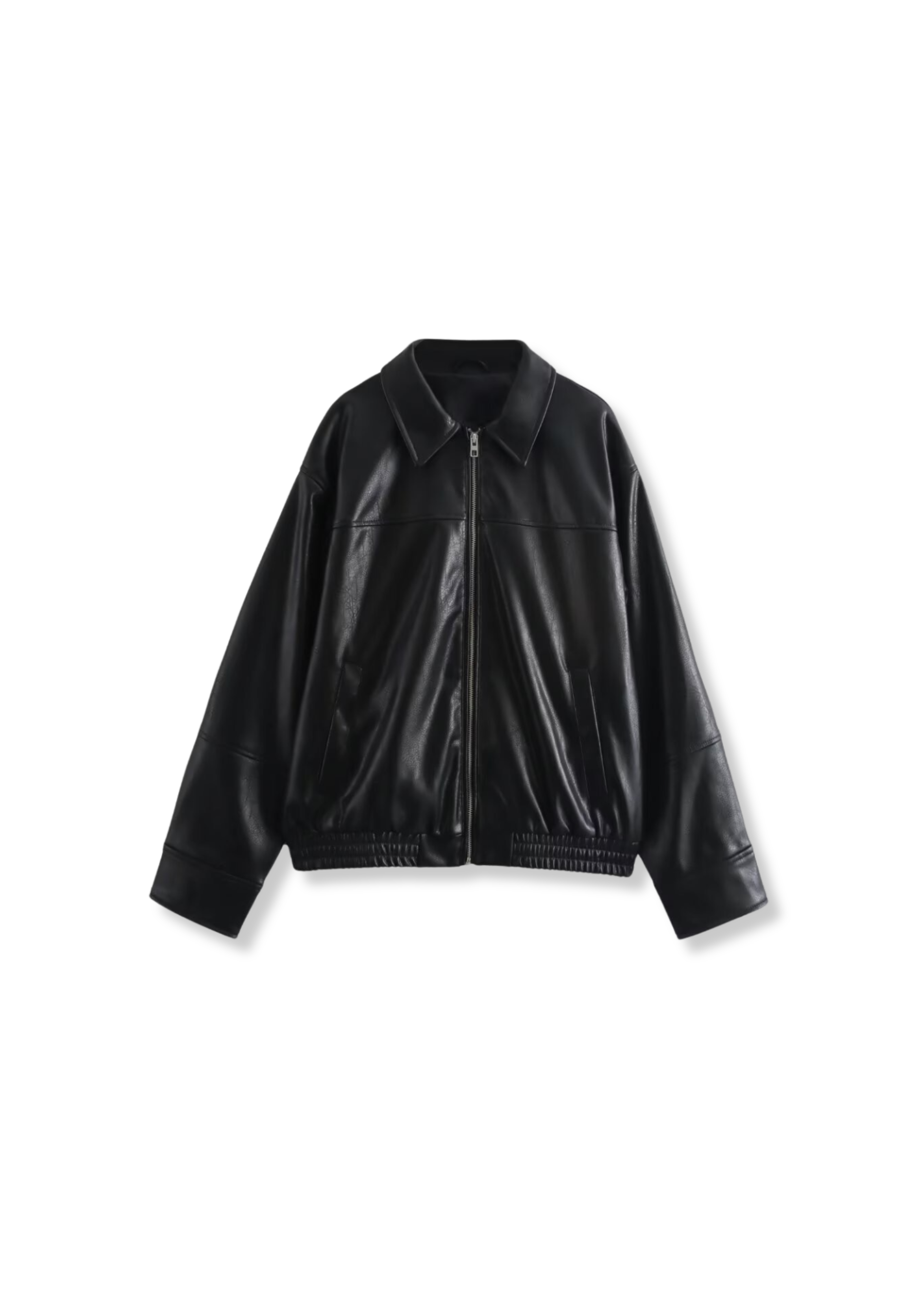OVERSIZED LEDERJACKE