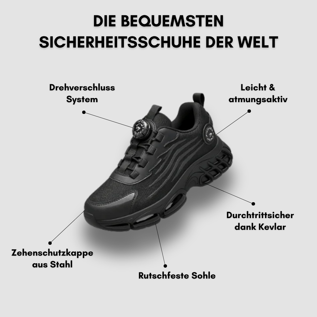 WERKSTEIN S3 Pro: Gemacht für Sicherheit & ganztägigen Komfort